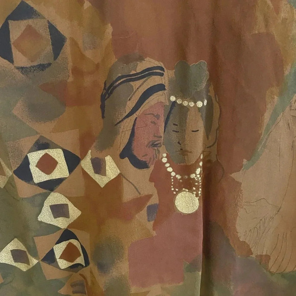 Escada Women Vintage 80s/90s Silk Button Up Blouse - Picture 8 of 9